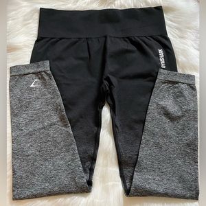 NEW Gymshark Seamless Ombré Leggings, Size Large